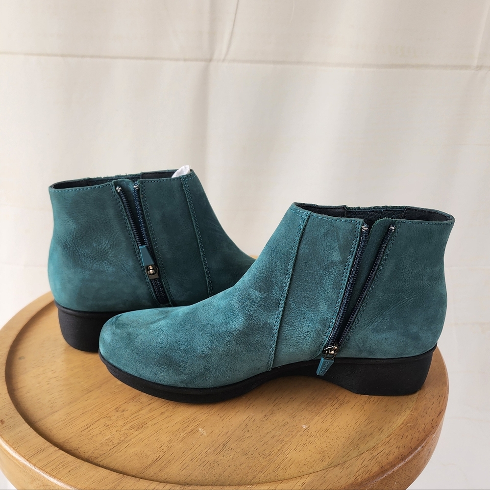 Dansko Larkin Teal Ankle Boots - Picture 11 of 11